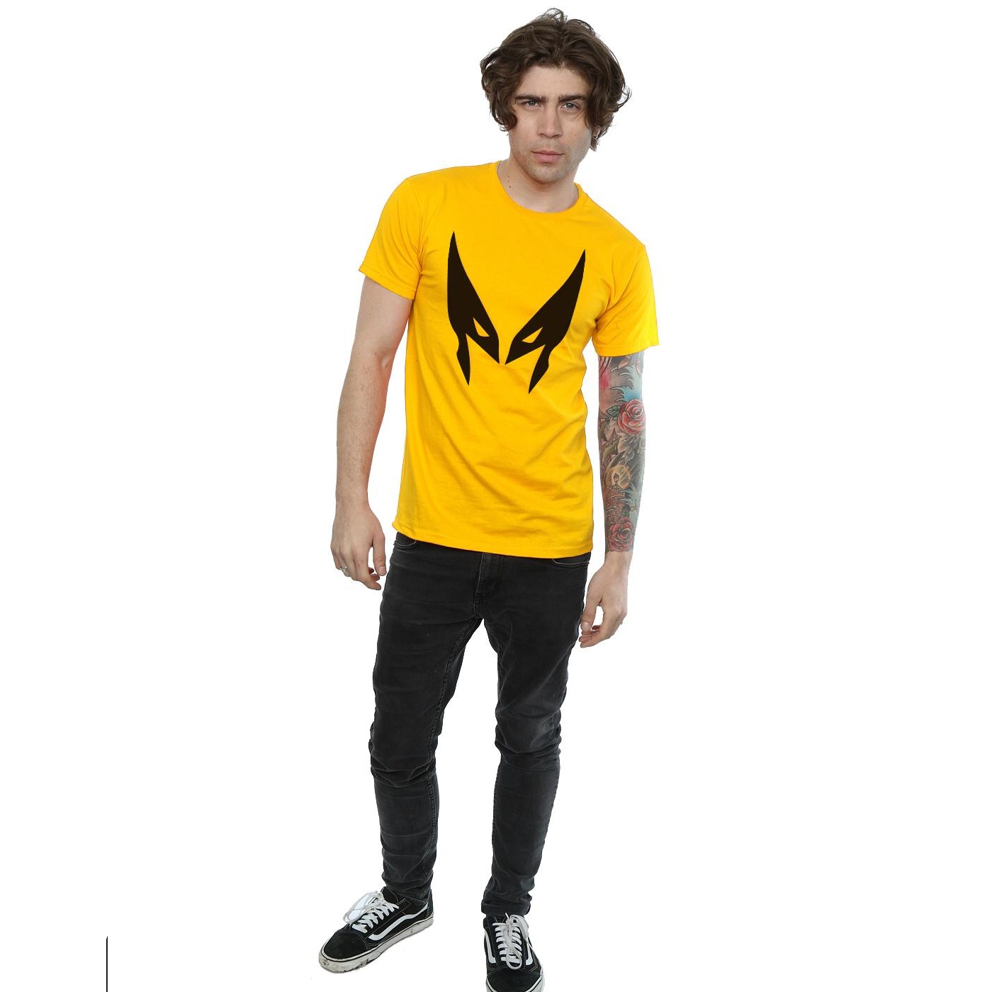 Marvel Mens X-Men Wolverine Mask T-Shirt - Walmart.com