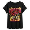 thumbnail image 1 of Marvel - Mephisto Metal - Juniors Oversized Graphic T-Shirt, 1 of 4