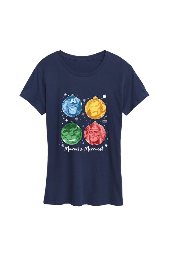 - Merriest Bulbs - Women's Short Sleeve Graphic T-Shirt