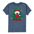 thumbnail image 1 of Marvel - Merry Thwipmas - Youth Short Sleeve Graphic T-Shirt, 1 of 4