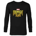 thumbnail image 1 of Marvel Midnight Suns Gamerverse Title Logo - Long Sleeve T-Shirt for Men - Customized-Black, 1 of 5