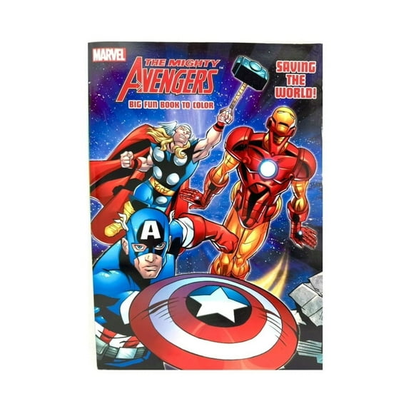 Marvel Might Avengers Coloring & Activity Book