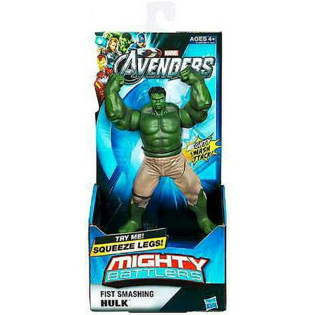 Marvel Mighty Battlers Fist Smashing Hulk Action Figure