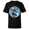 thumbnail image 1 of Marvel Miles Morales Captain America 80th Anniversary Covers Standard - Short Sleeve T-Shirt for Kids – Customized-Black, 1 of 5