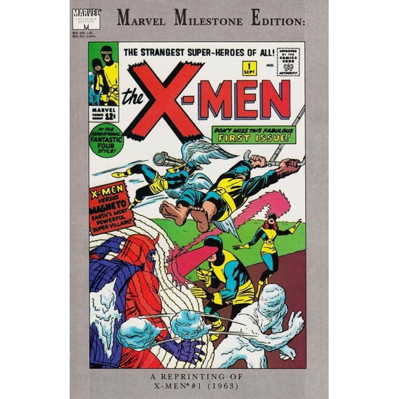 Marvel Milestone Edition: X-Men #1 (2nd) VF ; Marvel Comic Book