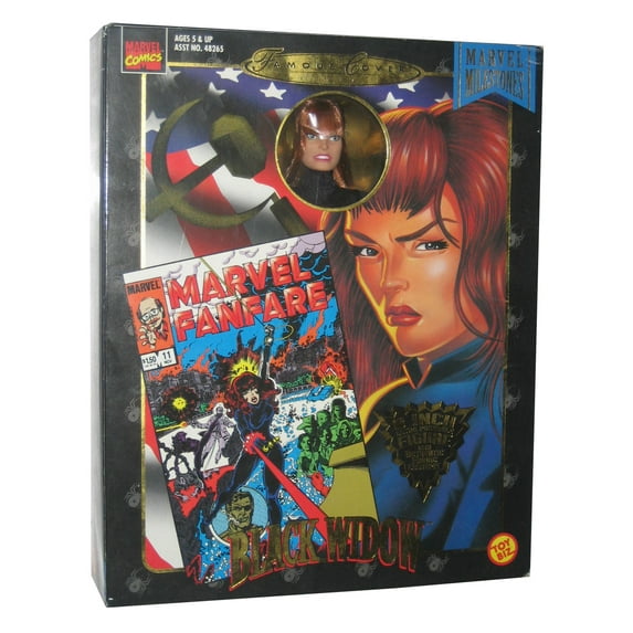 Marvel Milestones Famous Covers Black Widow Action Figure