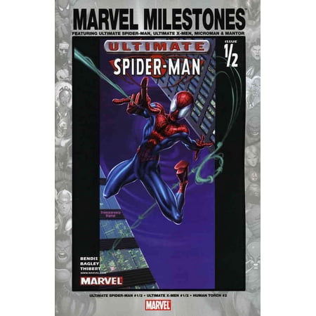 Marvel Milestones: Ultimate Spider-Man, Ultimate X-Men, Microman And Mantor #1 VF ; Marvel Comic Book