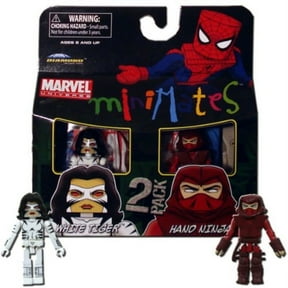 Marvel Minimates Series 38 Mini Figure 2Pack White Tiger Hand Ninja by Diamond Select