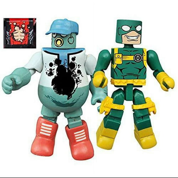 Marvel Minimates Series 65 Mascot Deadpool & Bob Agent Of Hydra