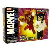 Marvel Minimates Series 9 Patch & Lady Deathstrike Minifigure 2-Pack Wolverine