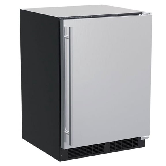 Marvel Mlrf224-01A 24-In Built-In Refrigerator Freezer - Stainless Steel