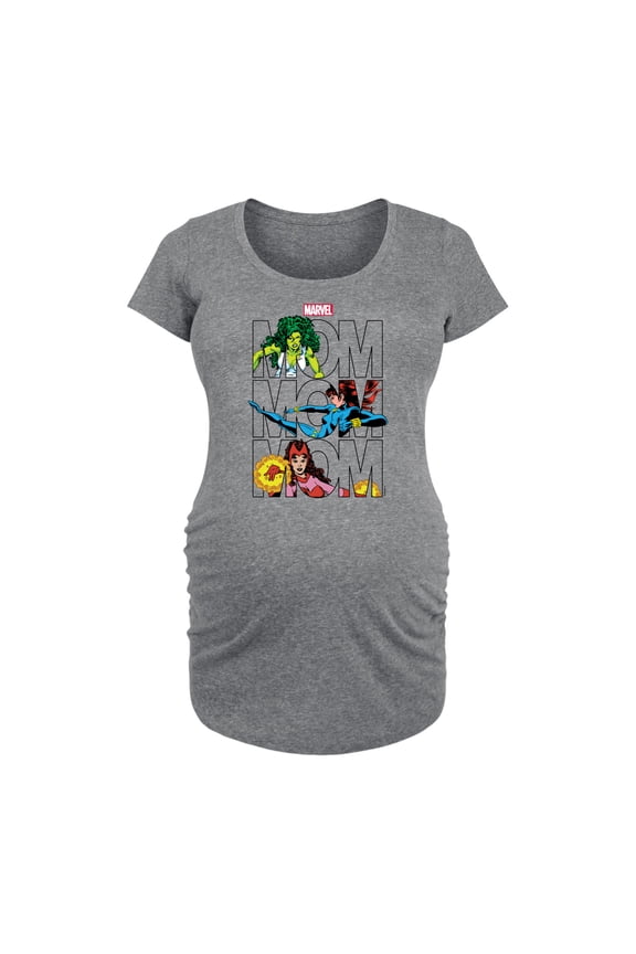 - Mom - Maternity Scoop Neck Graphic T-Shirt