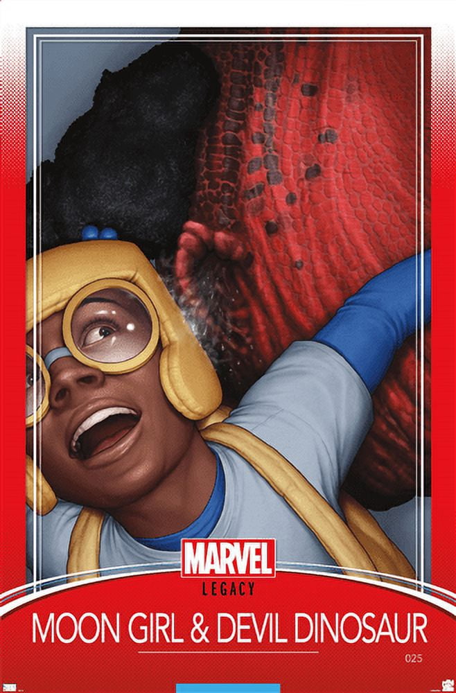 Marvel Moon Girl & Devil Dinosaur - Legacy Wall Poster, 14.725" x 22.375"