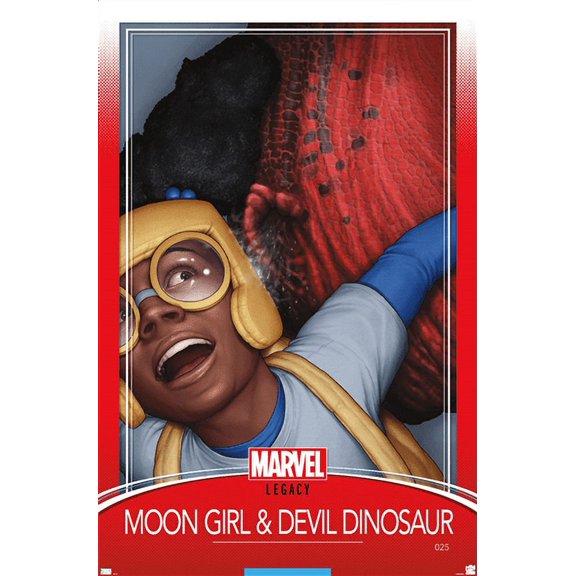 Marvel Moon Girl & Devil Dinosaur - Legacy Wall Poster, 22.375" x 34"