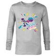 thumbnail image 1 of Marvel Moon Girl and Devil Dinosaur Bubble Blaster Go - Long Sleeve T-Shirt for Men - Customized-Athletic Heather, 1 of 5