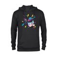 thumbnail image 1 of Marvel Moon Girl and Devil Dinosaur Bubble Blaster Go - Pullover Hoodie for Adults - Customized-Black, 1 of 5