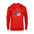 thumbnail image 1 of Marvel Moon Girl and Devil Dinosaur Bubble Blaster Go - Pullover Hoodie for Adults - Customized-Red, 1 of 5