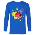 thumbnail image 1 of Marvel Moon Girl and Devil Dinosaur Dino Inspiration - Long Sleeve T-Shirt for Men - Customized-Navy, 1 of 5