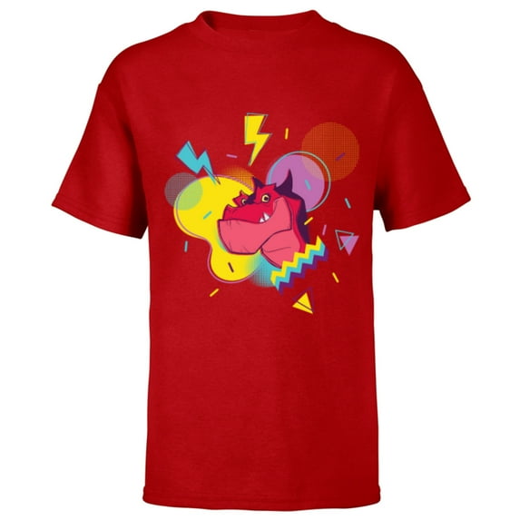 Marvel Moon Girl and Devil Dinosaur Dino Inspiration - Short Sleeve T-Shirt for Kids - Customized-Red