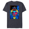 thumbnail image 1 of Marvel Moon Girl and Devil Dinosaur Goggles Good vs. Bad - Short Sleeve Blended T-Shirt for Adults - Customized-Navy Heather, 1 of 5
