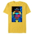 thumbnail image 1 of Marvel Moon Girl and Devil Dinosaur Goggles Good vs. Bad - Short Sleeve Blended T-Shirt for Adults - Customized-Yellow, 1 of 5