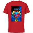 thumbnail image 1 of Marvel Moon Girl and Devil Dinosaur Goggles Good vs. Bad - Short Sleeve Cotton T-Shirt for Adults - Customized-Red, 1 of 5