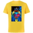 thumbnail image 1 of Marvel Moon Girl and Devil Dinosaur Goggles Good vs. Bad - Short Sleeve Cotton T-Shirt for Adults - Customized-Yellow, 1 of 5