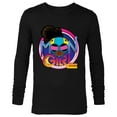 thumbnail image 1 of Marvel Moon Girl and Devil Dinosaur Logo with Goggles - Long Sleeve T-Shirt for Men - Customized-Black, 1 of 5