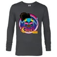 thumbnail image 1 of Marvel Moon Girl and Devil Dinosaur Logo with Goggles - Long Sleeve T-Shirt for Men - Customized-Charcoal Heather, 1 of 5