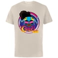 thumbnail image 1 of Marvel Moon Girl and Devil Dinosaur Logo with Goggles - Short Sleeve Cotton T-Shirt for Adults - Customized-Natural, 1 of 5