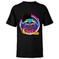 thumbnail image 1 of Marvel Moon Girl and Devil Dinosaur Logo with Goggles - Short Sleeve T-Shirt for Kids - Customized-Black, 1 of 5