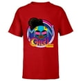 thumbnail image 1 of Marvel Moon Girl and Devil Dinosaur Logo with Goggles - Short Sleeve T-Shirt for Kids - Customized-Red, 1 of 5