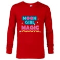 thumbnail image 1 of Marvel Moon Girl and Devil Dinosaur Moon Girl Magic Logo - Long Sleeve T-Shirt for Men - Customized-New Red, 1 of 5