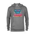thumbnail image 1 of Marvel Moon Girl and Devil Dinosaur Moon Girl Magic Logo - Pullover Hoodie for Adults - Customized-Graphite Heather, 1 of 5