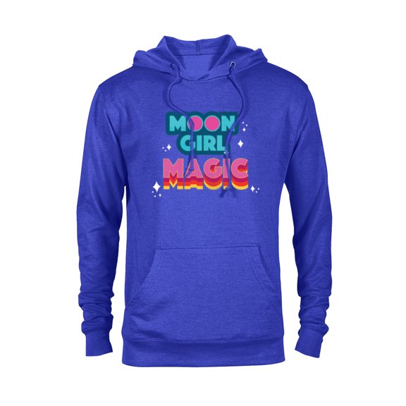 Marvel Moon Girl and Devil Dinosaur Moon Girl Magic Logo - Pullover Hoodie for Adults - Customized-Navy