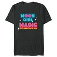 thumbnail image 1 of Marvel Moon Girl and Devil Dinosaur Moon Girl Magic Logo - Short Sleeve Blended T-Shirt for Adults - Customized-Dark Heather, 1 of 5