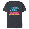 thumbnail image 1 of Marvel Moon Girl and Devil Dinosaur Moon Girl Magic Logo - Short Sleeve Blended T-Shirt for Adults - Customized-Navy Heather, 1 of 5
