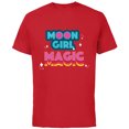 thumbnail image 1 of Marvel Moon Girl and Devil Dinosaur Moon Girl Magic Logo - Short Sleeve Cotton T-Shirt for Adults - Customized-Red, 1 of 5