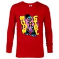 thumbnail image 1 of Marvel Moon Girl and Devil Dinosaur Name Street Art Style - Long Sleeve T-Shirt for Men - Customized-New Red, 1 of 5