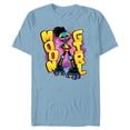 thumbnail image 1 of Marvel Moon Girl and Devil Dinosaur Name Street Art Style - Short Sleeve Blended T-Shirt for Adults - Customized-Ocean Blue, 1 of 5