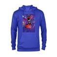 thumbnail image 1 of Marvel Moon Girl and Devil Dinosaur Series Poster and Logo - Pullover Hoodie for Adults - Customized-Royal, 1 of 5