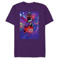 thumbnail image 1 of Marvel Moon Girl and Devil Dinosaur Series Poster and Logo - Short Sleeve Blended T-Shirt for Adults - Customized-Purple, 1 of 5