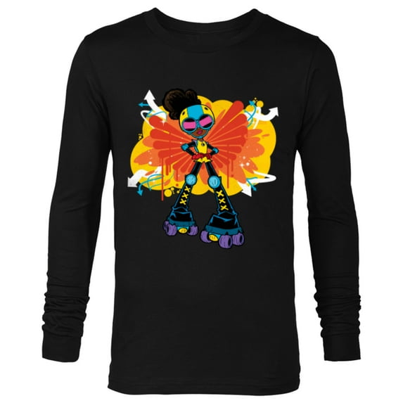Marvel Moon Girl and Devil Dinosaur Wings of Super Power - Long Sleeve T-Shirt for Men - Customized-Black