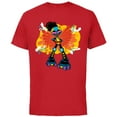 thumbnail image 1 of Marvel Moon Girl and Devil Dinosaur Wings of Super Power - Short Sleeve Cotton T-Shirt for Adults - Customized-Red, 1 of 5
