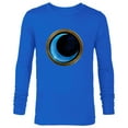 thumbnail image 1 of Marvel Moon Knight Blue Crescent Logo - Long Sleeve T-Shirt for Men - Customized-Royal, 1 of 5