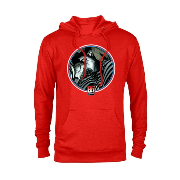 Marvel Moon Knight Captain America 80th Anniversary Covers Standard - Pullover Hoodie for Adults – Customized-Red Heather