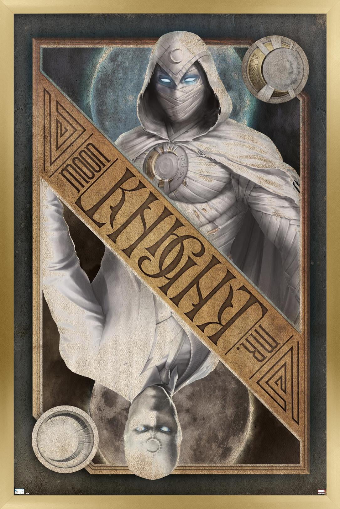 Marvel Moon Knight - Card Wall Poster, 14.725" x 22.375" Framed