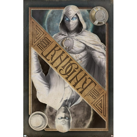 Marvel Moon Knight - Card Wall Poster, 22.375" x 34"