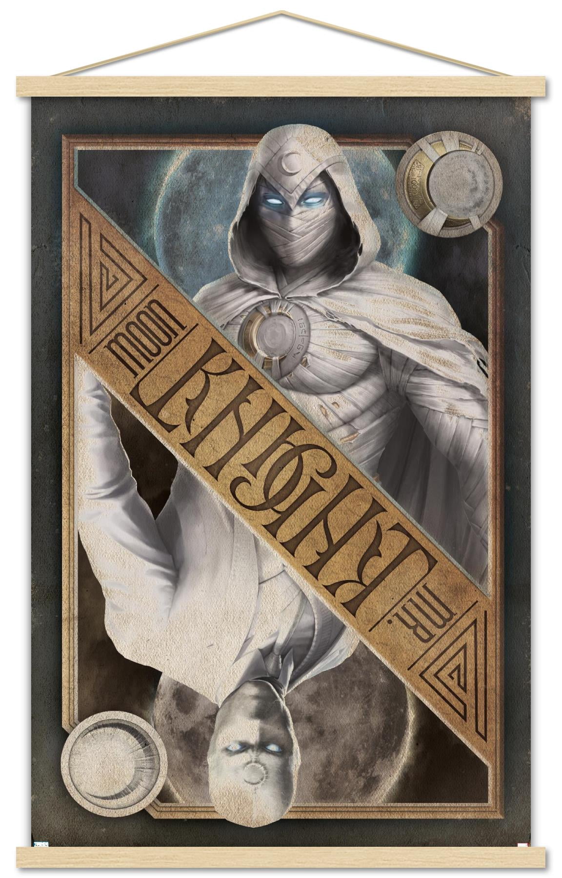 Marvel Moon Knight - Card Wall Poster with Magnetic Frame, 22.375" x 34"