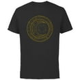 thumbnail image 1 of Marvel Moon Knight Crescent Egyptian Symbols - Short Sleeve Cotton T-Shirt for Adults - Customized-Black, 1 of 5